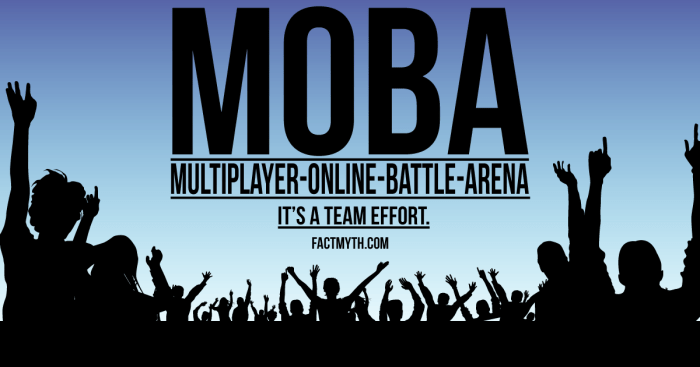 Moba online multiplayer arena battle